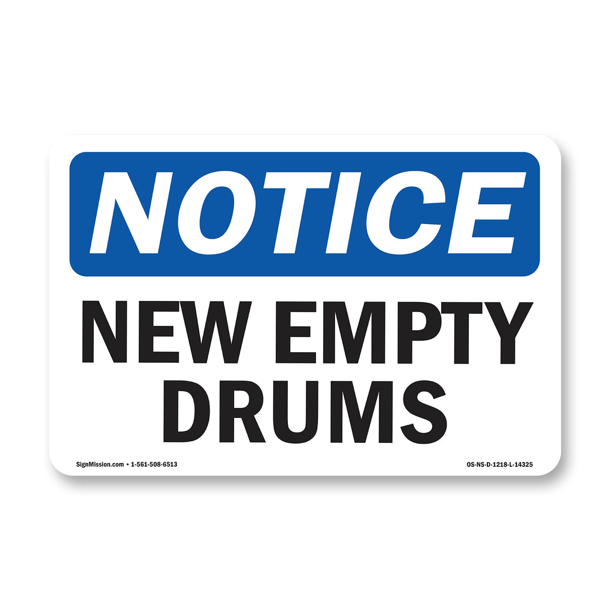 New Empty Drums