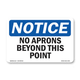 No Aprons Beyond This Point