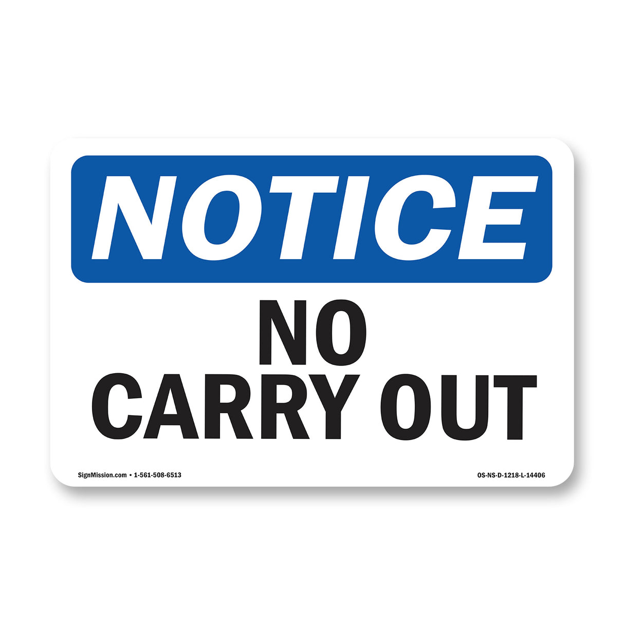 No Carry Out