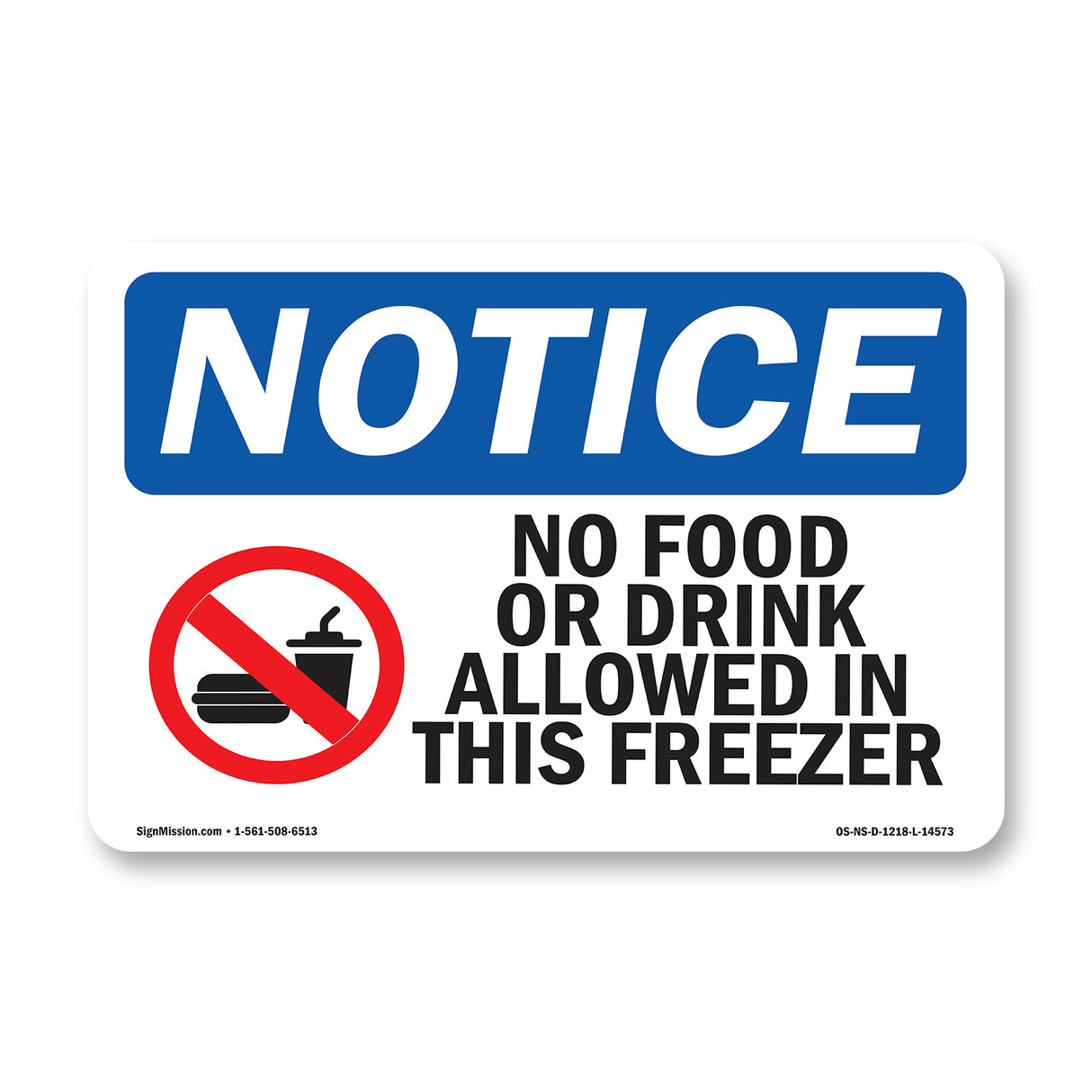 No Food Or Drink Allowed