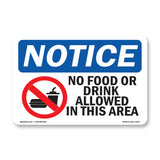 No Food Or Drink Allowed In This Area
