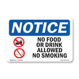 No Food Or Drink Allowed No Smoking
