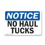 No Haul Trucks