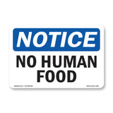 No Human Food