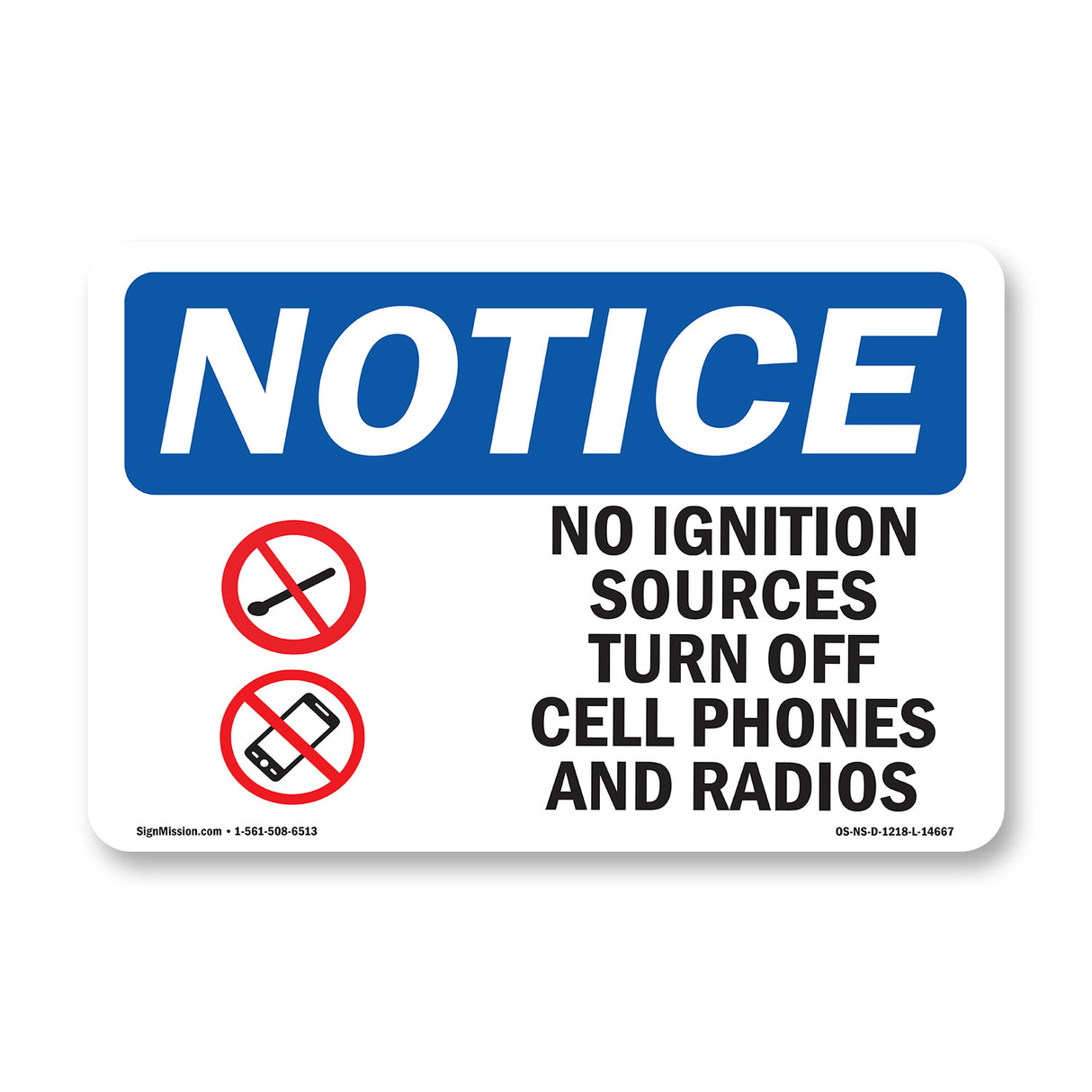 No Ignition Sources