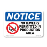 No Jewelry Permitted In Production