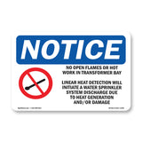 No Open Flames Or Hot Work In