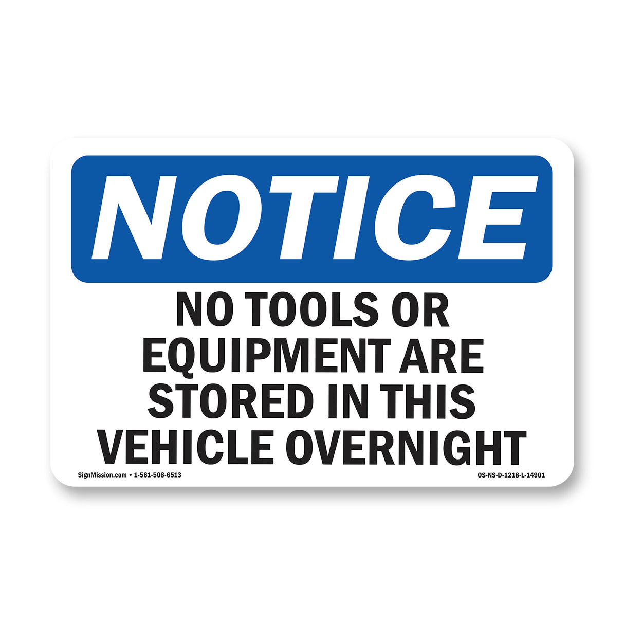 No Tools Or Equipment Are Stored In This