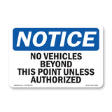 No Vehicles Beyond This Point