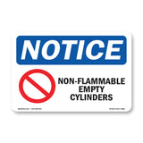 Non-Flammable Empty Cylinders