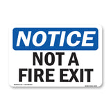 Not A Fire Exit