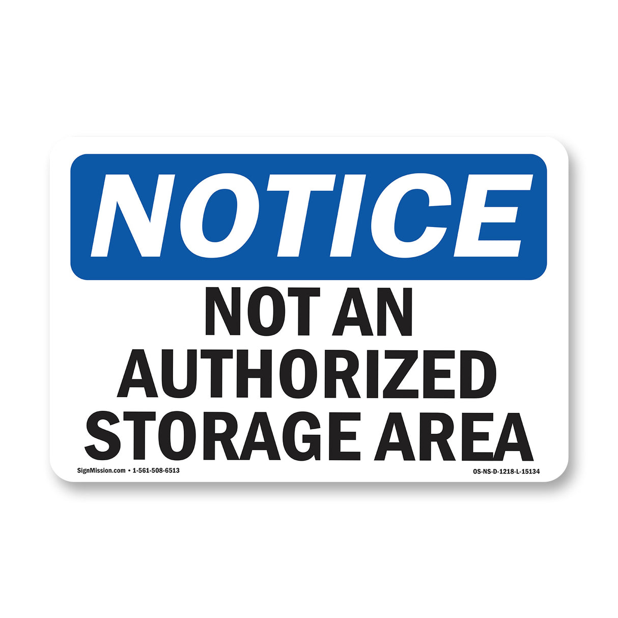 Not An Authorized Storage Area