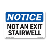 Not An Exit Stairwell
