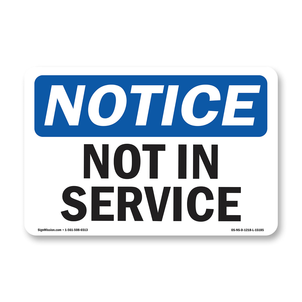 Not In Service