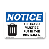 All Trash Must Be