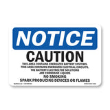 NOTICE Caution This Area Contains Energized