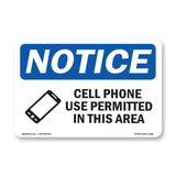 Cell Phone Use Permitted