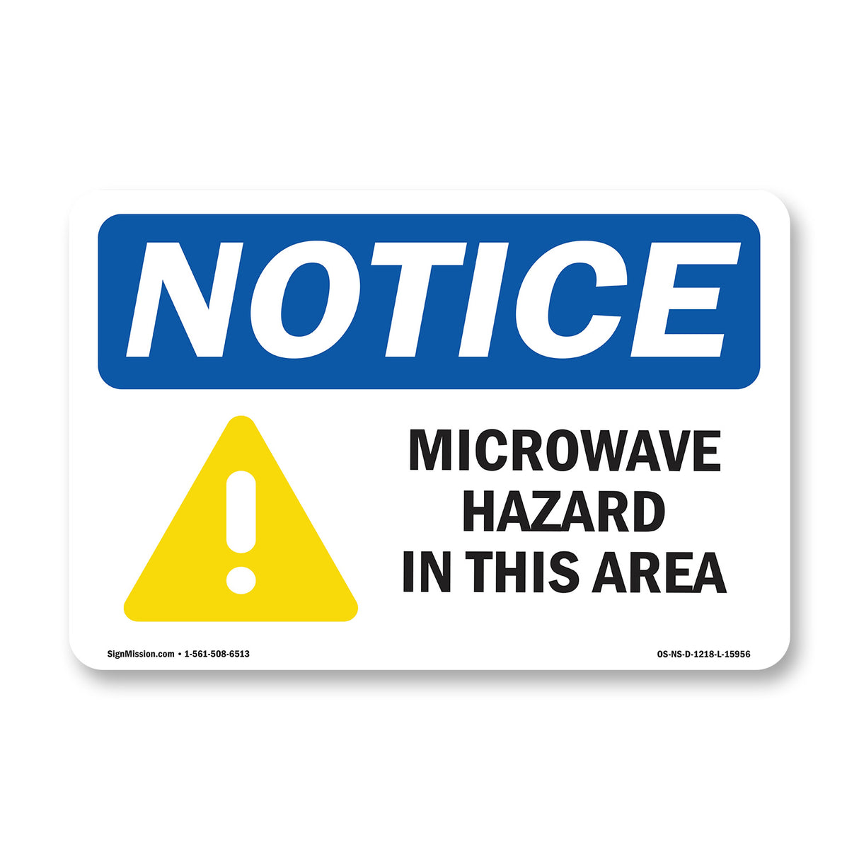 Microwave Hazard In This Area