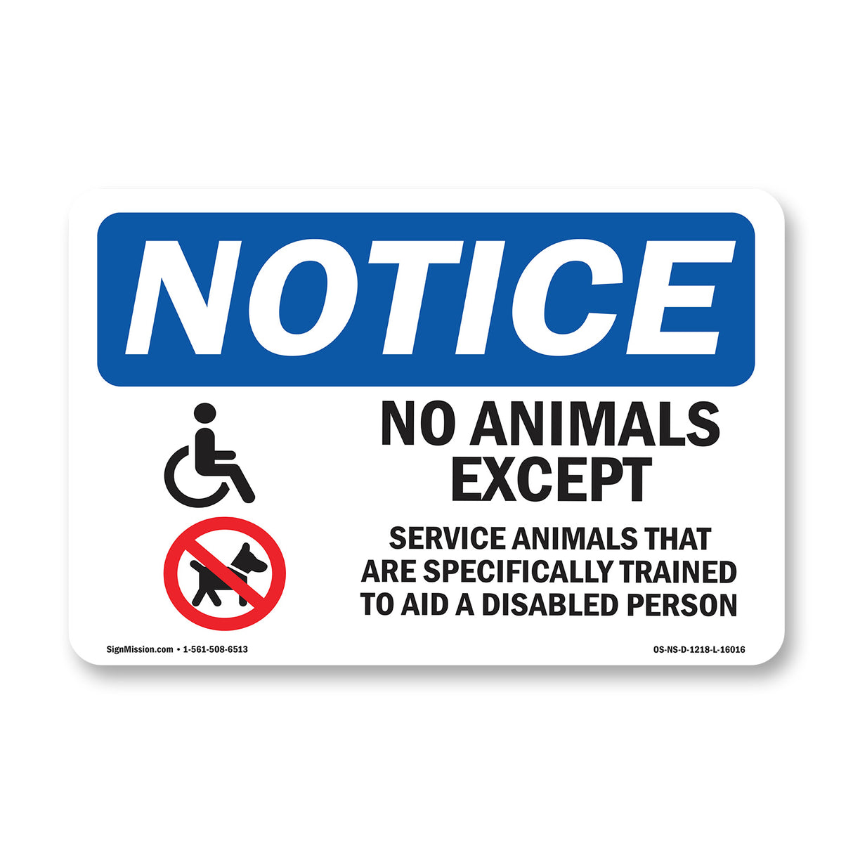 No Animals Except