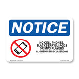 No Cell Phones, Blackberrys
