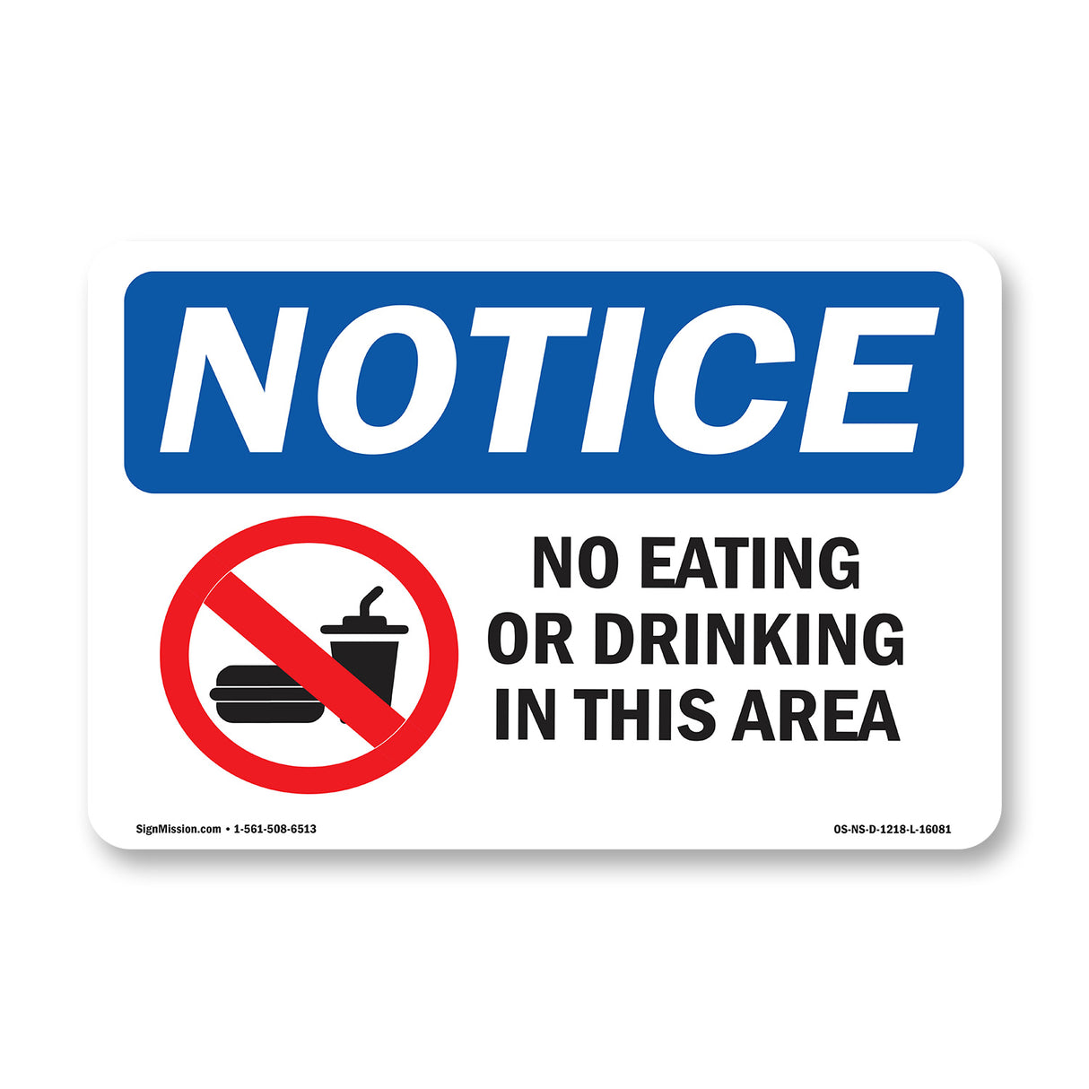 No Eating Or Drinking