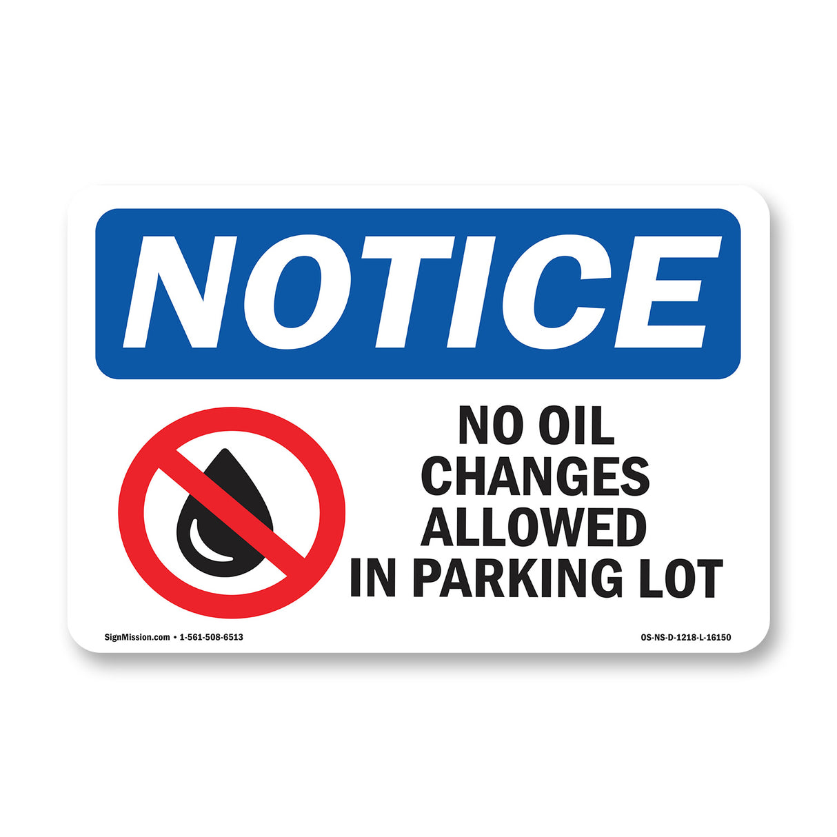 No Oil Changes Allowed