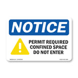 NOTICE Permit Required Confined