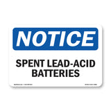 NOTICE Spent Lead-Acid Batteries