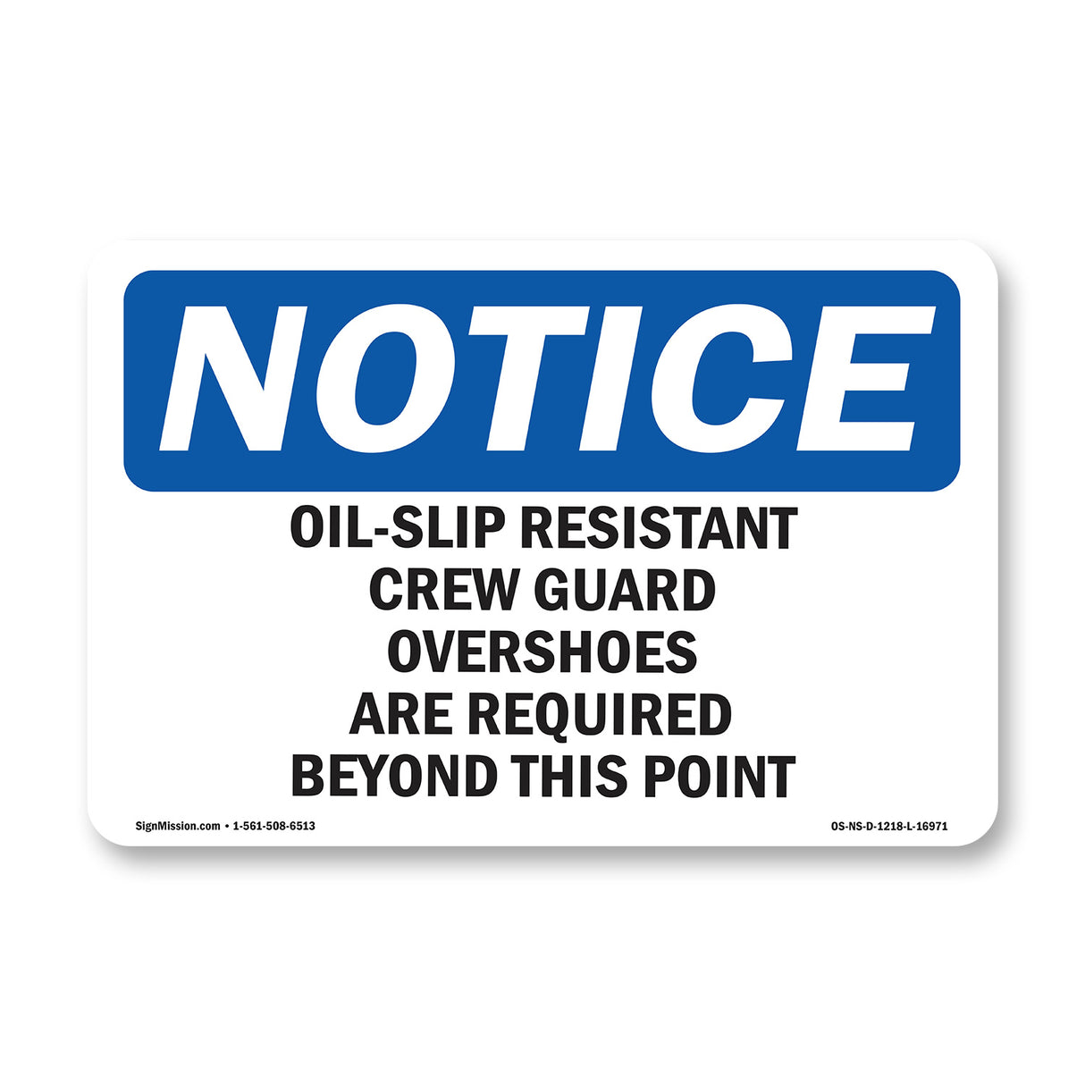 Oil-Slip Resistant Crew Guard Overshoes