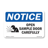 Open Sample Door Slowly