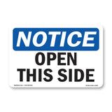 Open This Side