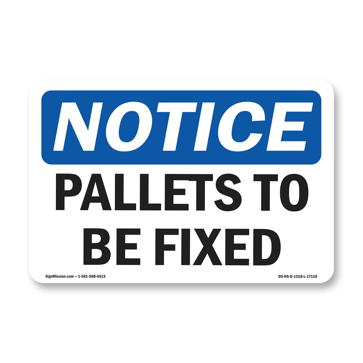 Pallets To Be Fixed
