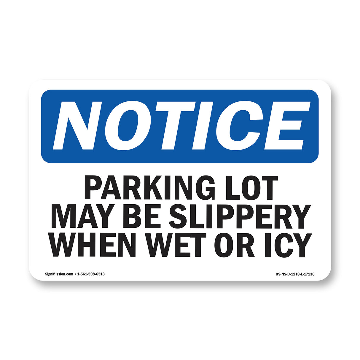 Parking Lot May Be Slippery When
