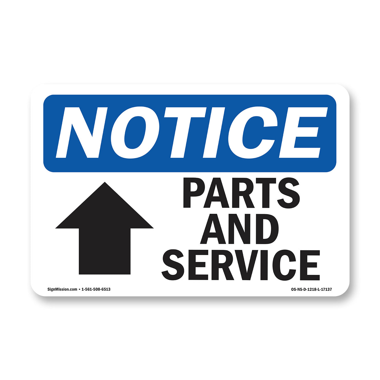 Parts And Service [Up Arrow]