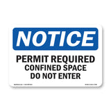 Permit Required Confined Space Do Not Enter