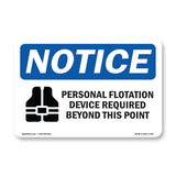 Personal Flotation Device Required