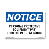 Personal Protective Equipment (PPE) Located