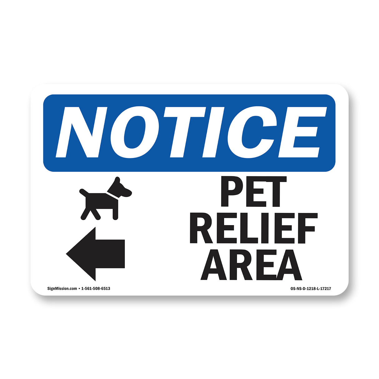 Pet Relief Area [Left Arrow]