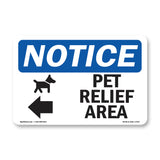 Pet Relief Area [Left Arrow]
