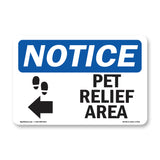 Pet Relief Area [Left Arrow]
