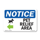 Pet Relief Area [Left Arrow]