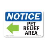 Pet Relief Area [Left Arrow]