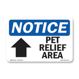 Pet Relief Area [Up Arrow]