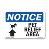Pet Relief Area [Up Arrow]