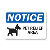 Pet Relief Area