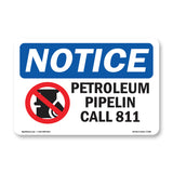 Petroleum Pipeline Call 811