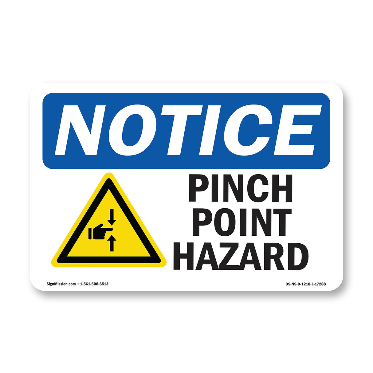 Pinch Point Hazard