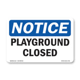Playground Closed