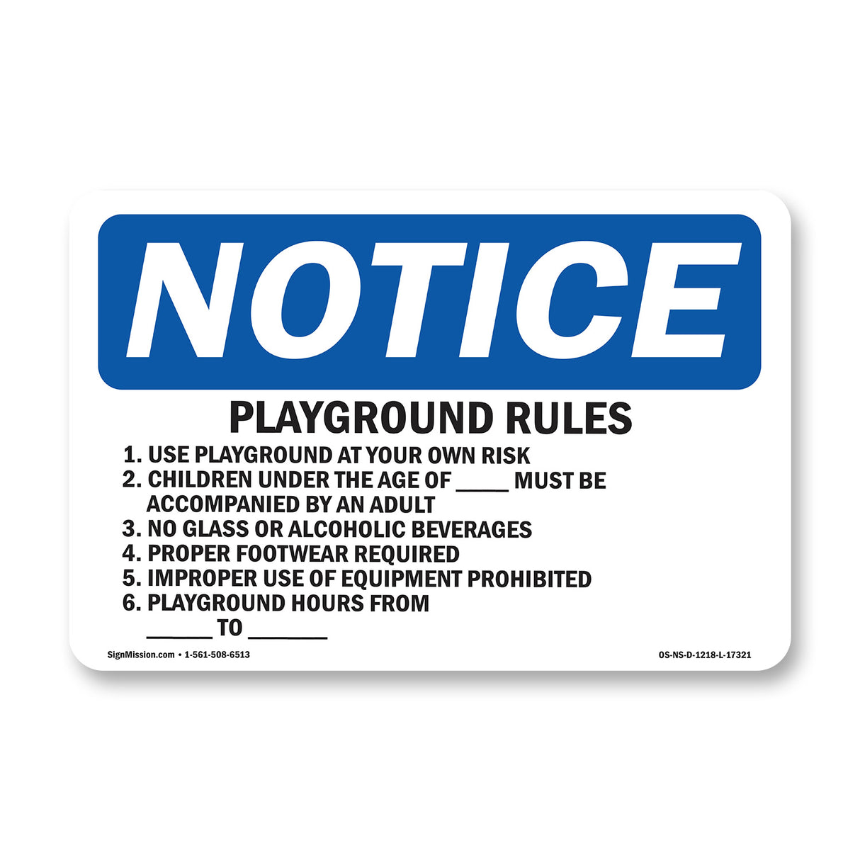Playground Rules 1. Use Playground At Your