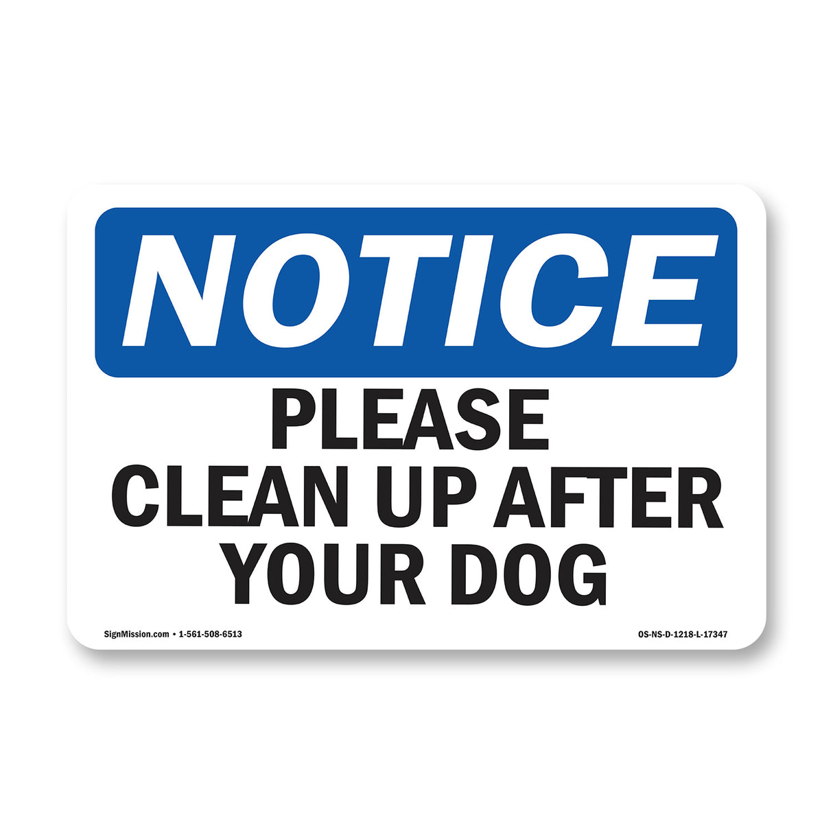 Please Clean Up After Your Dog